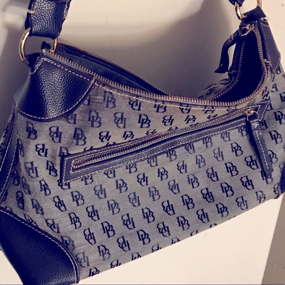 Dooney and Bourke Blue Monogram bag